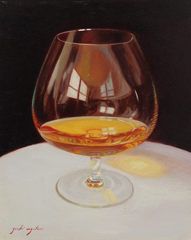 Brandy oil by Yoshi Mizutani