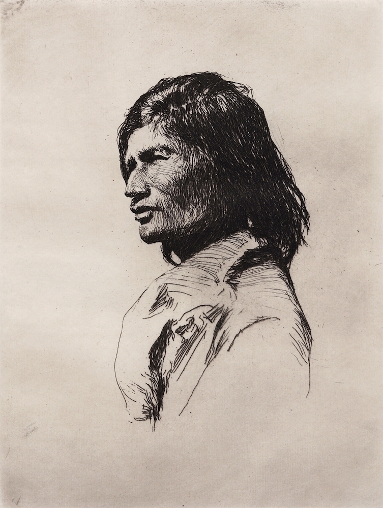 Nascaupée Indian by Frank Weston Benson