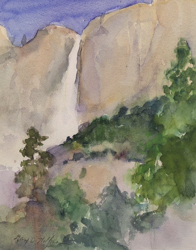 Yosemite Falls by Gary Hoffmann
