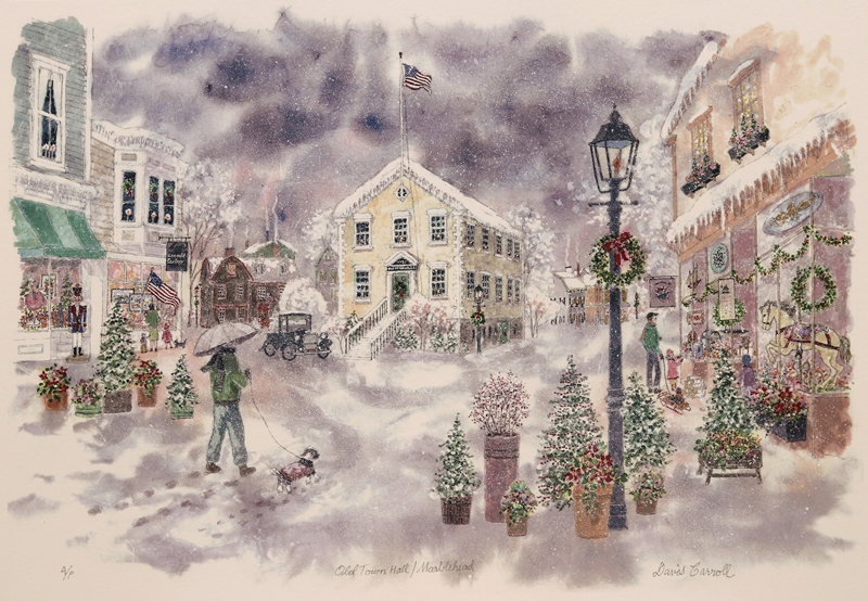 Old Town Hall, Marblehead by Davis Carroll