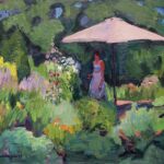 Figure in the Garden by Susan Termyn