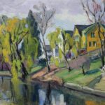 Spring Along the Charles by Susan Termyn