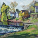 Spring Scene, South Natick by Susan Termyn