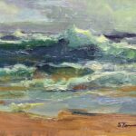 Outer Cape Waves by Susan Termyn