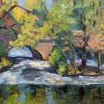 Reflections above the Charles by Susan Termyn