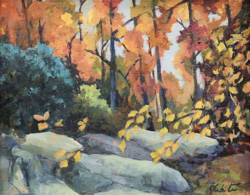 Autumn in the Arboretum by Jeannie Celata