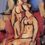 Two Women 1960 by Max Arthur Cohn