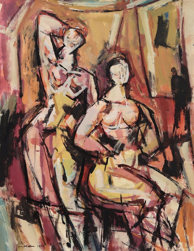 Two Women 1961 by Max Arthur Cohn