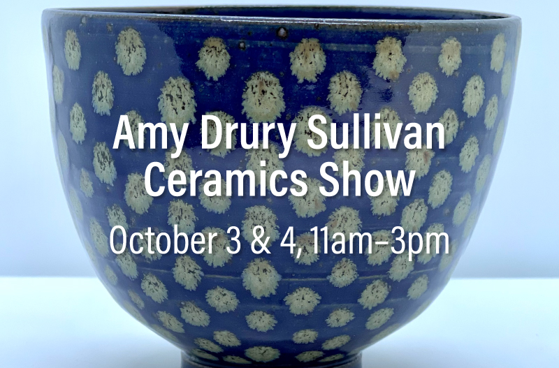 Amy Drury Sullivan Ceramic Show at Page Waterman Gallery and Framing.