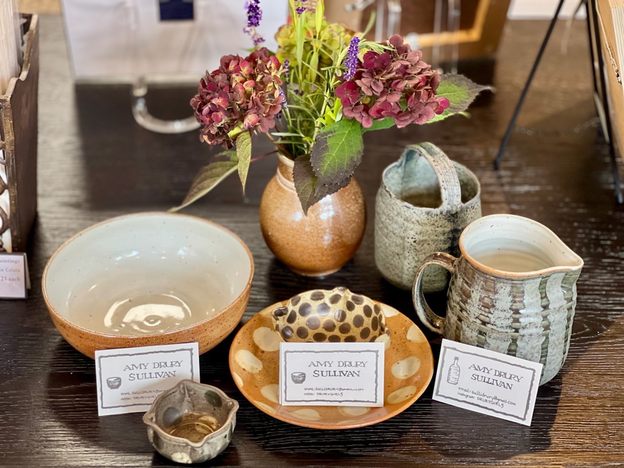 Amy Drury Sullivan Ceramic Show at Page Waterman Gallery and Framing.