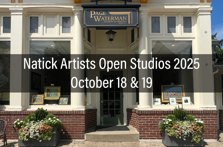 Natick Artists Open Studios 2025 at Page Waterman Gallery & Framing