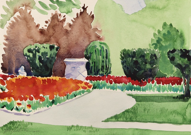 Elm Bank Gardens by Kerry Gorton Evans