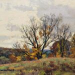 Hillside in Autumn by T.M. Nicholas