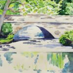 Pleasant St Bridge, South Natick by Kerry Gorton Evans