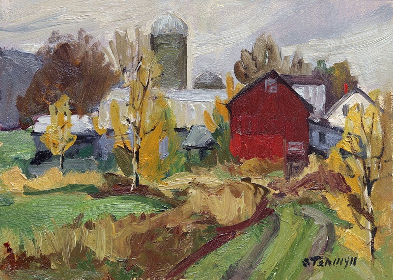 Roadside Farm by Susan Termyn