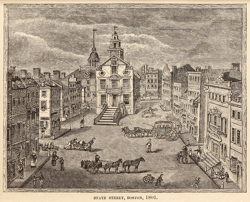 State Street, Boston 1801