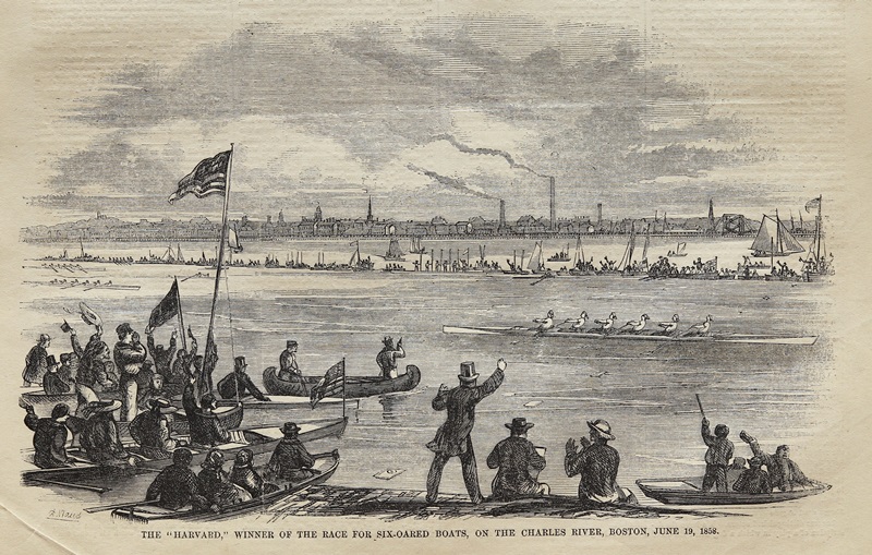 The Harvard, Winner of the Race, 1858