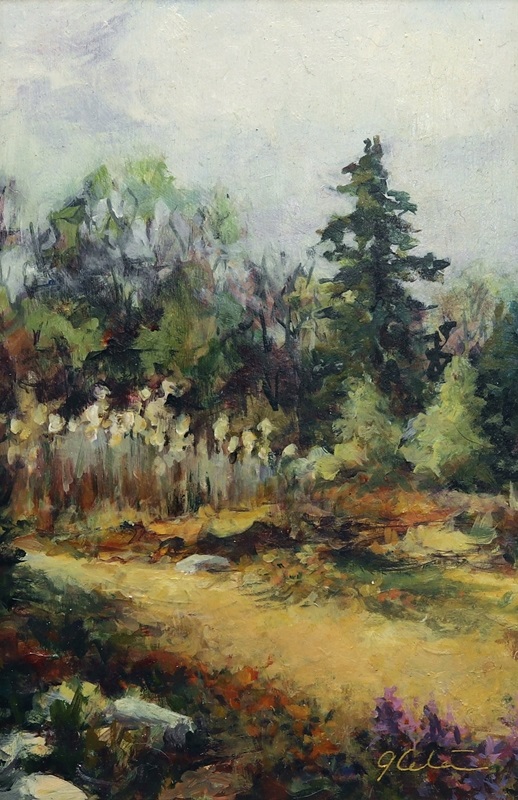 Trailside, New Hampshire by Jeannie Celata