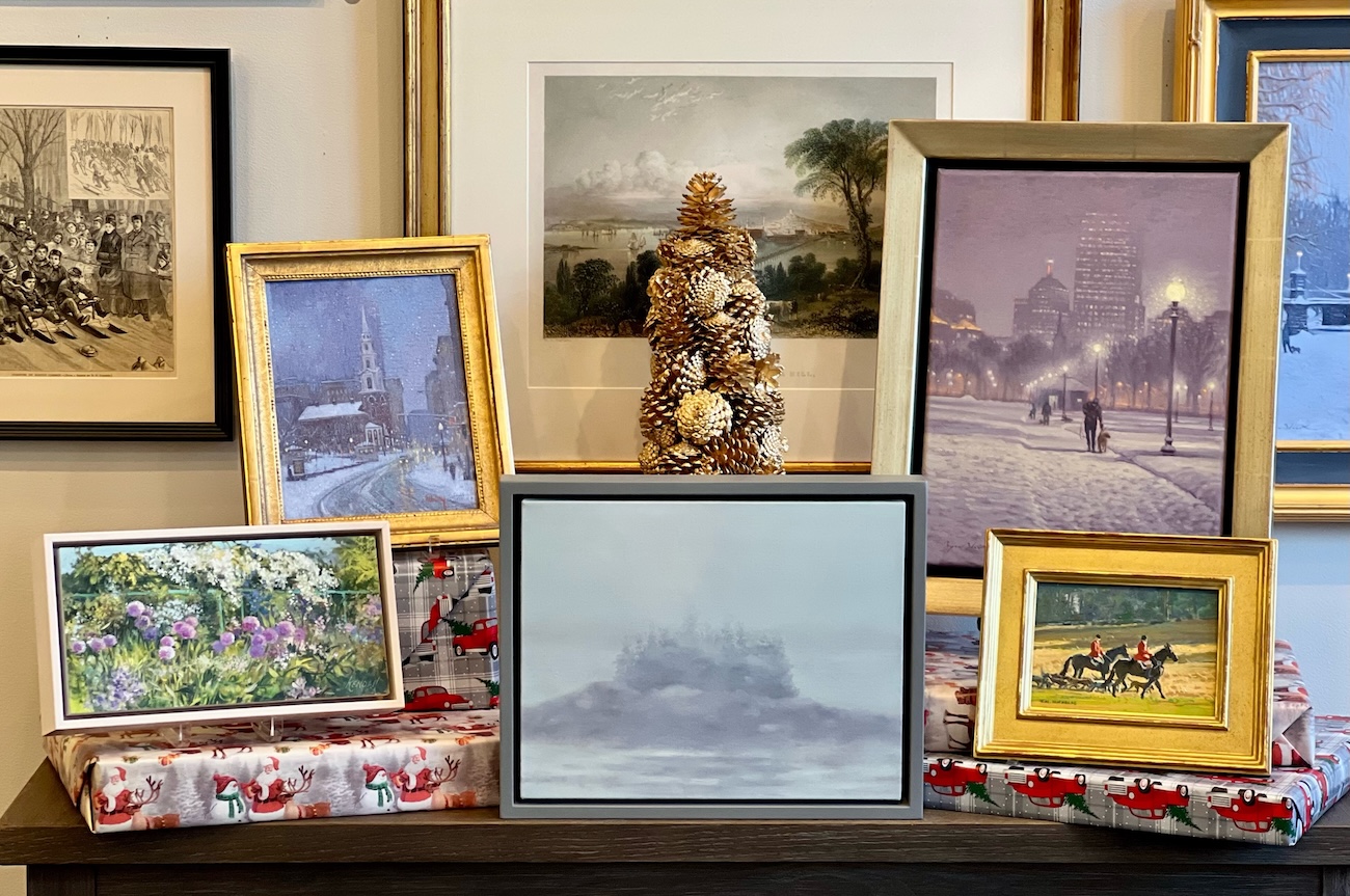 Gallery Favorites in the Small Picture Show at Page Waterman Gallery & Framing in Natick, MA