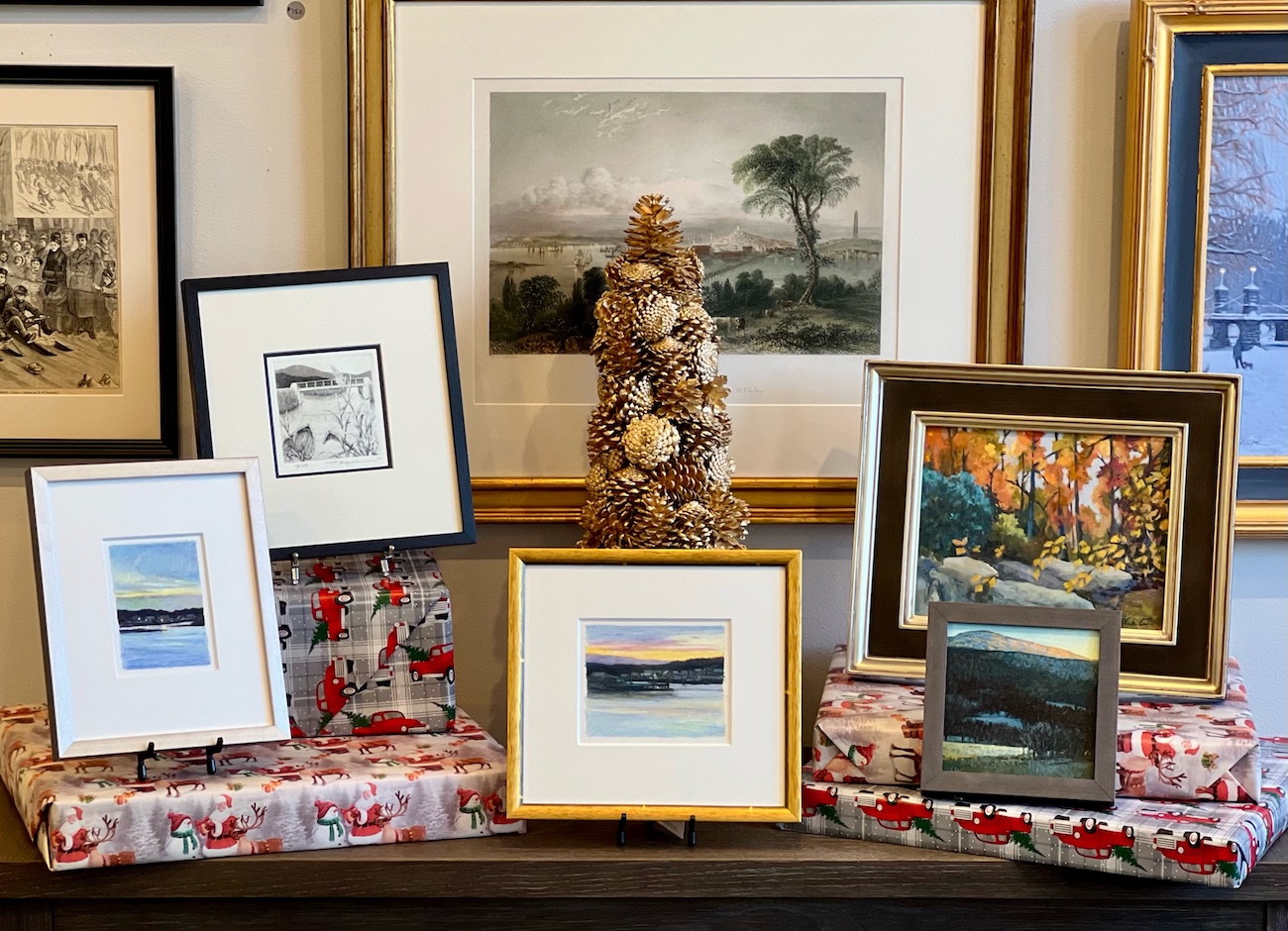 Gallery Favorites in the Small Picture Show at Page Waterman Gallery & Framing in Natick, MA