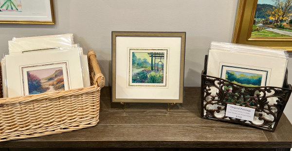 Art by Jeannie Celata at Page Waterman Gallery & Framing, Natick, MA.