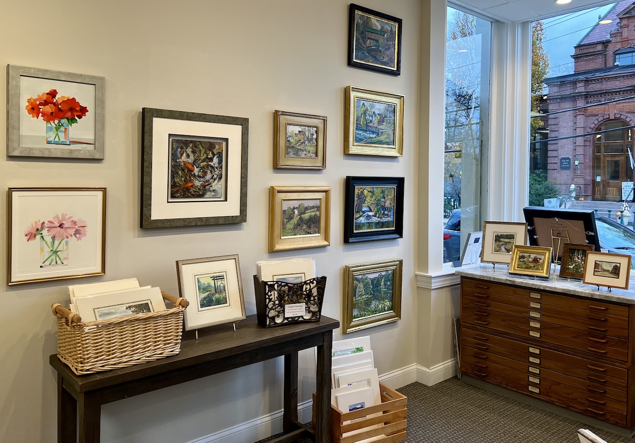 Small Picture Show at Page Waterman Gallery and Framing in Natick, MA.