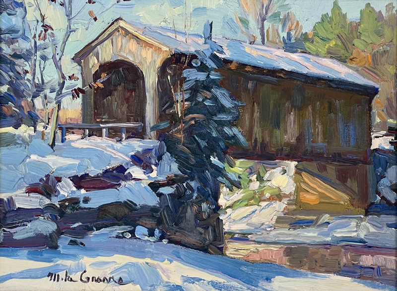 Covered Bridge, Vermont by Mike Graves