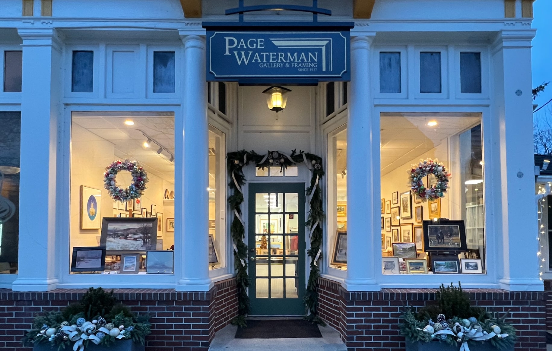 Page Waterman Gallery and Framing in Natick, MA.