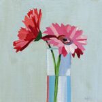 colorful modern floral painting