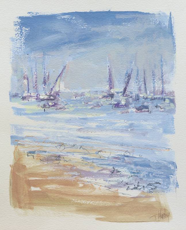 Light Fog Sail by Trish Hurley