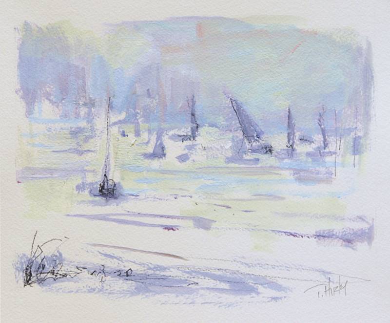 Soft Day Sail by Trish Hurley