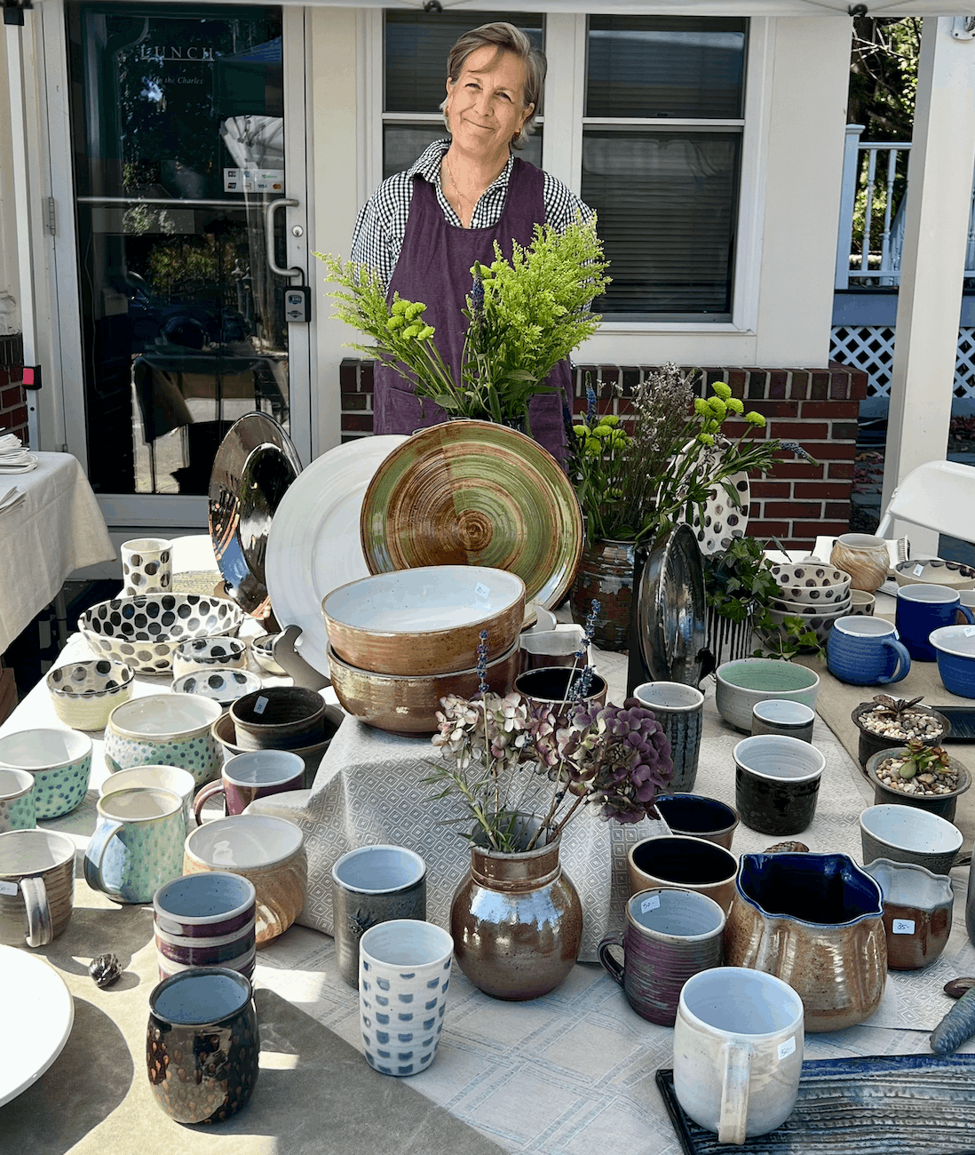 Amy Drury Sullivan Ceramics Show at Page Waterman Gallery & Framing in South Natick, MA.