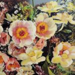 small painting of flowers