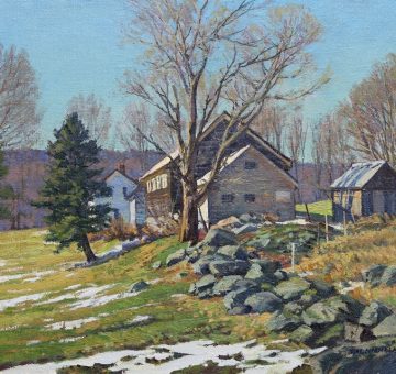 Early Spring Bakersfield VT by T.M. Nicholas