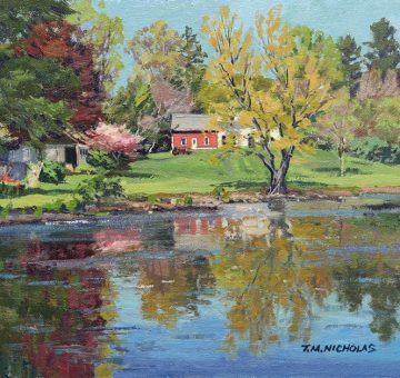 Elm Bank Reflections by T.M. Nicholas
