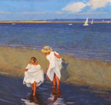 Jetties Beach Nantucket by Tom Dunlay
