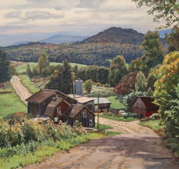 Road through the Hills by T.M. Nicholas