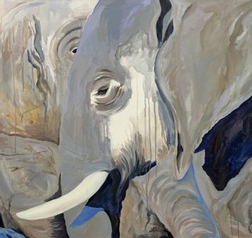 painting of elephants